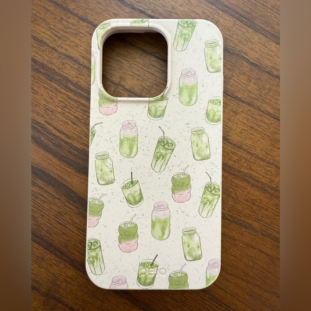 Pela Matcha iPhone 16 Pro Case Fun Print Matcha Lovers NWT